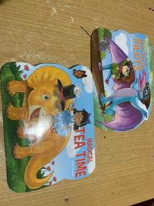 2 English pop-up storybooks. Second hand