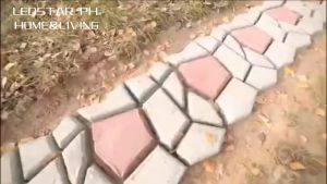 Garden DIY Pavement Mold Walk Concrete Mould Molds Floor Road Stepping Driveway Mold