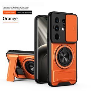 Ốp Điện Thoại Chống Sốc Chống Va Đập Cho Tecno Camon Với Bảo Vệ Camera Trượt Chân Đế Nắp Từ Tính Chống Xước Chất Liệu TPU Nhựa Bền Chắc