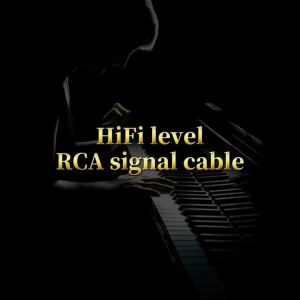 Cáp Kết Nối Âm Thanh YYAUDIO 1 Cặp 2 RCA Sang 2 RCA Cáp Âm Thanh Stereo HlFl Đực-đực Dành Cho Amply DAC TV Âm Thanh Xe Hơi