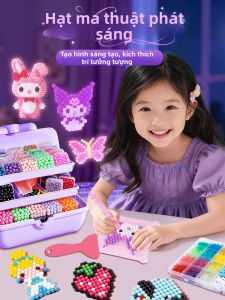 Bộ Kit Vẽ Cát Ma Thuật Hạt Phát Sáng Trong Đêm 6 Bộ