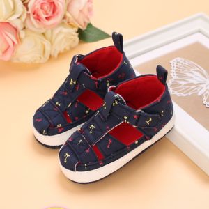 NEW Newborn Baby Boys Girls Fashion Summer Soft Crib Shoes First Walker Anti Slip Sandals Shoes Soft