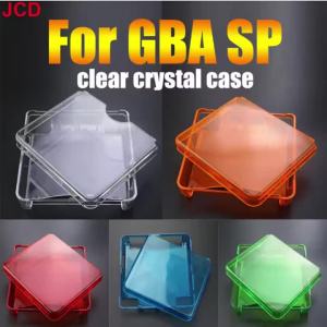 JCD 5 Colors Clear Protective Cover Case Shell Housing For Advance SP For GBA SP Game Console Crystal Cover Case