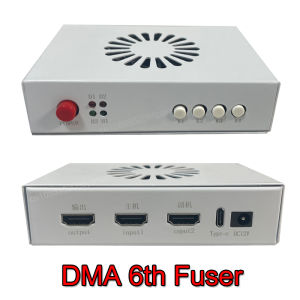DMA 6th Fuser Video Overlay Box DMA Video Processor Support for 2K144/1K240 DMA Fusion Unit Box Computer Components