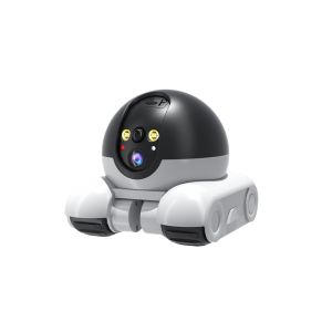 Smart Dual Lens IP Dome Robot Camera Full Color AI Humanoid Detection Two-way Audio Home Security CCTV Baby Pets Monitor New