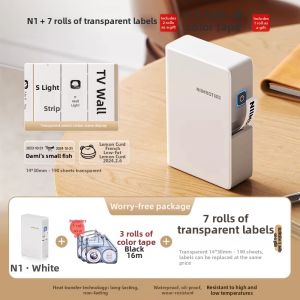 Niimbot | Multi-functional Label Printer Transparent Stickers