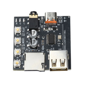 occkic | Newst Bluetooth 6.0 MP3 Audio Decoder Board Audio Receiver Module Support AAC & Online Tuning for Headphone & External Amplifier