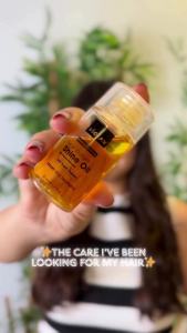 Hair Oil for Frizzy Hair    Hair Growth Oil Heat Protectant Instant Shine Strong Care Serum for Split Ends & Curls - Hair Perfume Travel Size Damaged Dry Oils Curly Hair & Anti Frizz Control