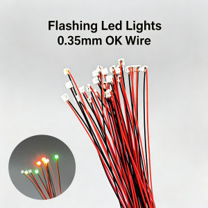 0807 LED Patch Light DIY Sand Table Model/Car Model/Robot Model Transformation Flash Lamp Accessories 10Pcs