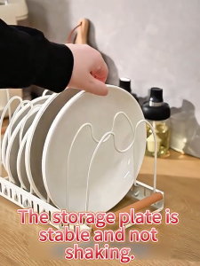 SOFTHOME Adjustable Kitchen Pot Organizer Rack Durable Storage Space Saving Design For Filipino Homes