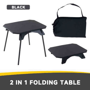 WESTTUNE Outdoor Camping Table Ultralight Dual Purpose Table Portable Adjustable Folding Table for Camping Picnic BBQ Fishing