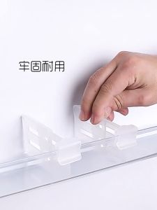 Adjustable Fridge Divider Refrigerator Storage Transparent Partition Divider Compartment Sorting Separator Organizer