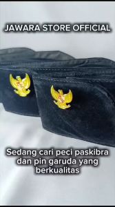 Peci Songkok Paskibra Pin Garuda Putra Putri Anak Peci Korpri ASN