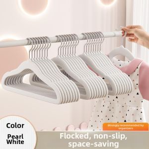 ZHENMIAO | Non-slip Velvet Baby Clothes Hanger