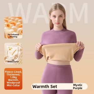 MsPai | Sub-zero 40 Anti-Cold Warmth Retaining Thick Fleece Underwear Set