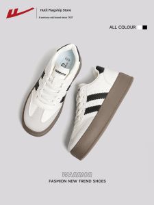 Womens Thick Bottomed Fleece Lined Casual Shoes Dequn Style Winter Sneakers Fashionable Outdoor Low Top Breathable