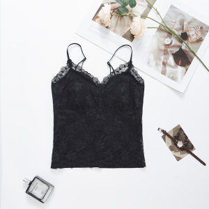 MiiOW | เสื้อกล้ามสายเดี่ยวผู้หญิงพร้อมแผ่นเสริมหน้าอกแบบอินเตอร์เน็ตสุดเซ็กซี่ ดีไซน์หลังสวย ชุดชั้นในแบบสวมใส่ในฤดูร้อน