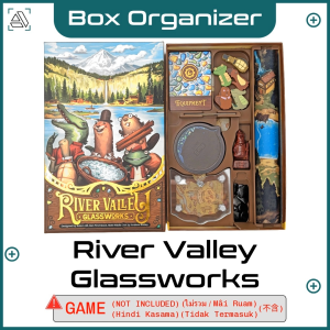 River Valley Glassworks Board Game Box Organizer