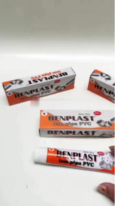 Lem Benplast Lem Pipa PVC Perekat Paralon 40gr Lem Tube Waterproof Tahan Air