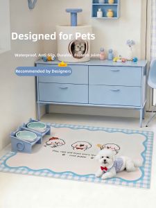 YUNHAOBUYI | Noise-proof Anti-slip Waterproof PVC Pet Mat