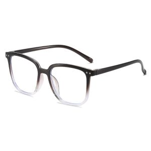 Ultra Light Gradient Black Anti Blue Light Glasses Are Lightweight and Durable Suitable for Daily Office Wear