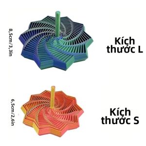 Đồ Chơi Xoắn Ốc Hình Sao Fractal Tổ Ong Mở Rộng In 3D Có Tay Cầm Giúp Giảm Căng Thẳng Và Tăng Sự Tập Trung Quà Sinh Nhật Cho Người Lớn