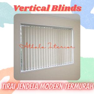 Merek Sharp Point Produk vertical blind gorden modern lebar 125 cm