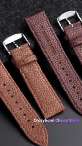 10mm12mm14mm Leather Watch Strap Vintage 16mm18mm19mm20mm21mm22mm Universal Band Business Replace Men Women‘s Wrist Accessories