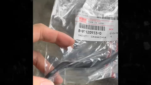 ยางคออ่างเส้นหน้า ISUZU TFR 2.5 4JA1 มีหู (8-97120933-0) ยางคออ่างเส้นหลังไม่มีบ่า (8-97120931-0) แท้ๆเบิกศูนย์/BSNK/BGNL