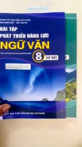 Sách - Combo Bài tập phát triển năng lực môn Ngữ văn lớp 8 tập 1+2 - PB1 (SP)