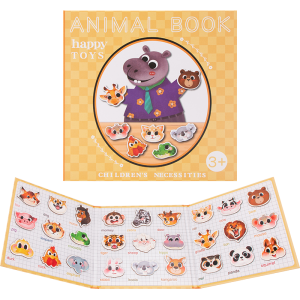 Educational Early Learning Magnetic Puzzle Book