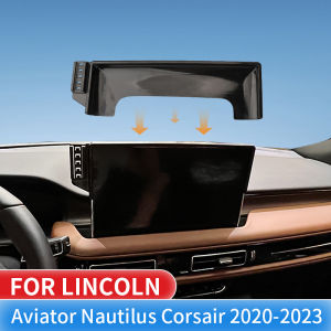 Screen Phone Holder Fixed Bracket Base For Lincoln Aviator Nautilus Corsair 2020 2021 2022 2023 Wireless Charger Mount 12.8-inch