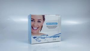 Box-Packed Dental Air Polisher Powder Sandblasting Machine Oral Hygiene Teeth Polishing Powder Lemon Flavor 48 Packs 12g/Pack