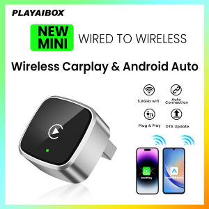 2025 Wireless CarPlay Android Auto Adapter USB Dongle Smart Mini Box Plug And Play 5G WIFI Bluetooth For 98% Wired Carplay Cars