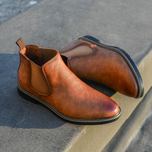 Vintage British Style Durable Chelsea Boots