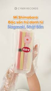 Set Mì Somen Shimabara kéo tay vị mơ muối và truyền thống Nhật Bản 200gr