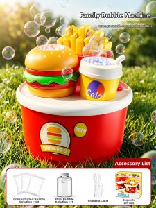 XIDIQI | Trendy Automatic Bubble Machine for Children