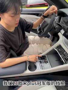 BYD Sealion 6 Dmi Seal / E2  Speed Handlebar Centre Control Gear Decoration Sticker Gear Handle Car Supplies