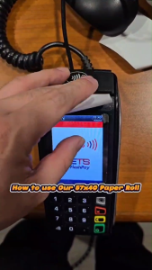 SG NETS Thermal Paper Roll 57mm x 40mm | POS Receipt Paper Roll 57mm | Grab Foodpanda Visa | 200 Rolls / Carton