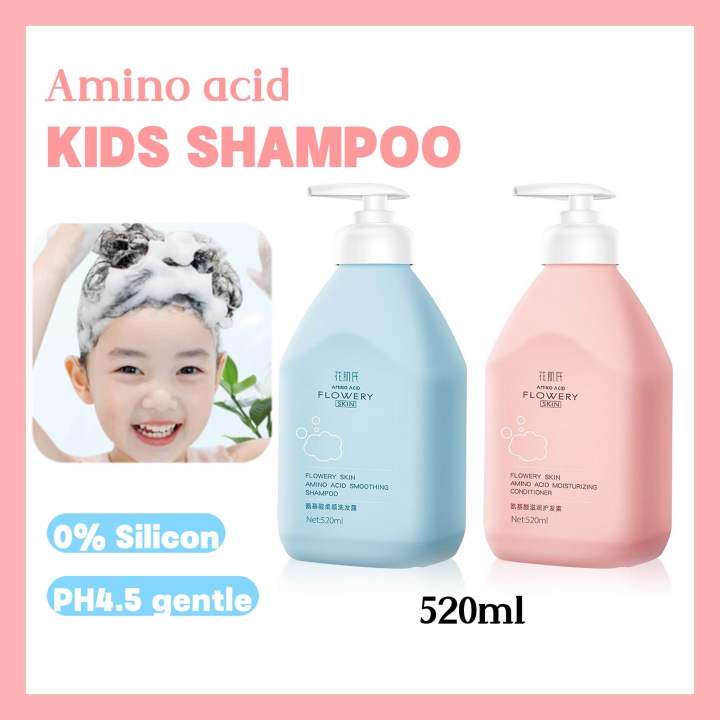 Huajishi Amino Acid Kid Shower Hair Shampoo Conditioner For Kids
