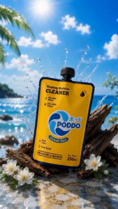 [NEW LAUNCH] PODDO Plant-Based Washing Machine Cleaner 250ml - Freesia / Ocean Oud | Deep Drum Cleaner | Removes Dirt Limescale & Odours | Kills 99.9% Germs | No Soaking Required | Front & Top Load Washer