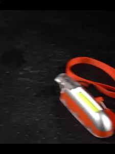 EDC Powerful Whistle Light USB Rechargeable Key Chain Led Flashlight 3-speed Adjustment Emergency Torch For Dog Bird Training