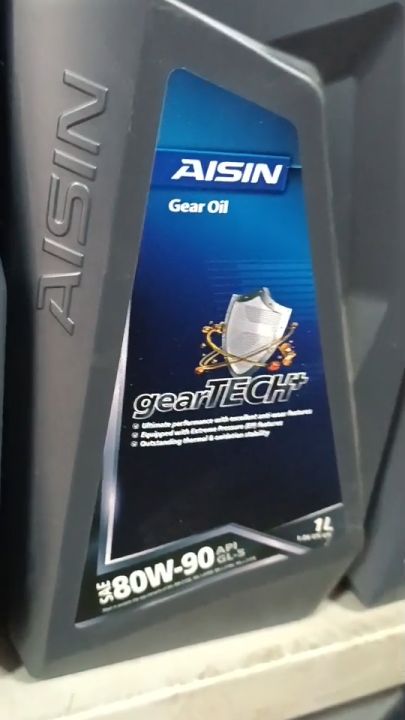 AISIN น้ำมันเกียร์ธรรมดา AISIN gearTECH+ Gear Oil GL-5 80W-90