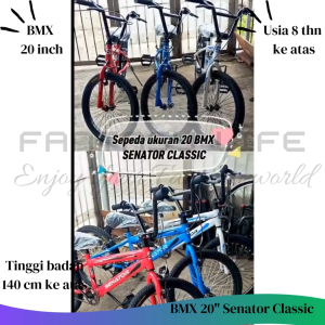 Fantasy Sepeda BMX Senator Classic oversize ukuran 20 inch