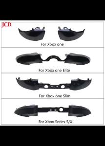 JCD Solid Black Button Set RT LT RB LB For Xbox One Controller