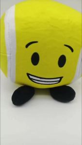 Tennis Ball Sports Plush Doll Cute Anime Peripherals Toy Centerpiece Desk Display For Kids Teens Birthday Christmas Gift
