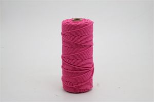 Cotton Tự Nhiên Macrame Dây 3 Mm 100 M Thân Thiện Với Môi Trường Dây Bện Cho Đan Treo Tường Thảm Nhiều Màu Sắc Đồ Trang Trí