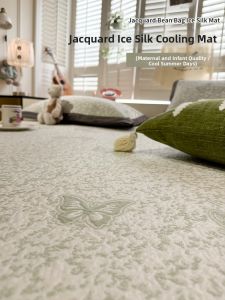 Suxuan | Summer Refreshing Green Floral Ice-cooling Washable Mattress Set