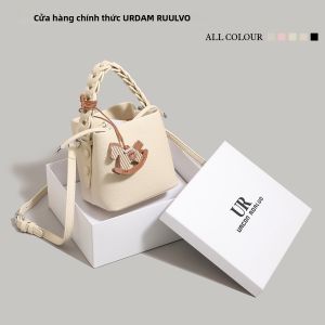 URCDN RDALVO | Túi Xách Hộp Màu Hồng Phong Cách Hàn Quốc