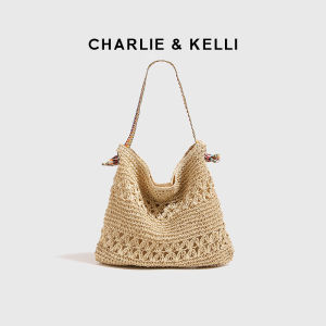 CHARLIE & KELLI | Beach Suitable Straw Bag